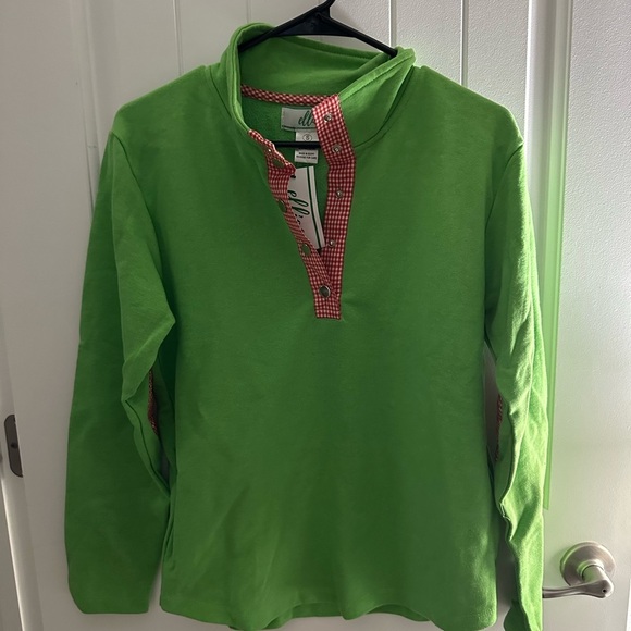Ellie Tops - Adult French Terry Seersucker Pullover